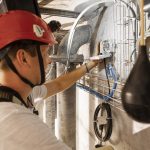 Industrial electrical installation in wet and corrosive environments