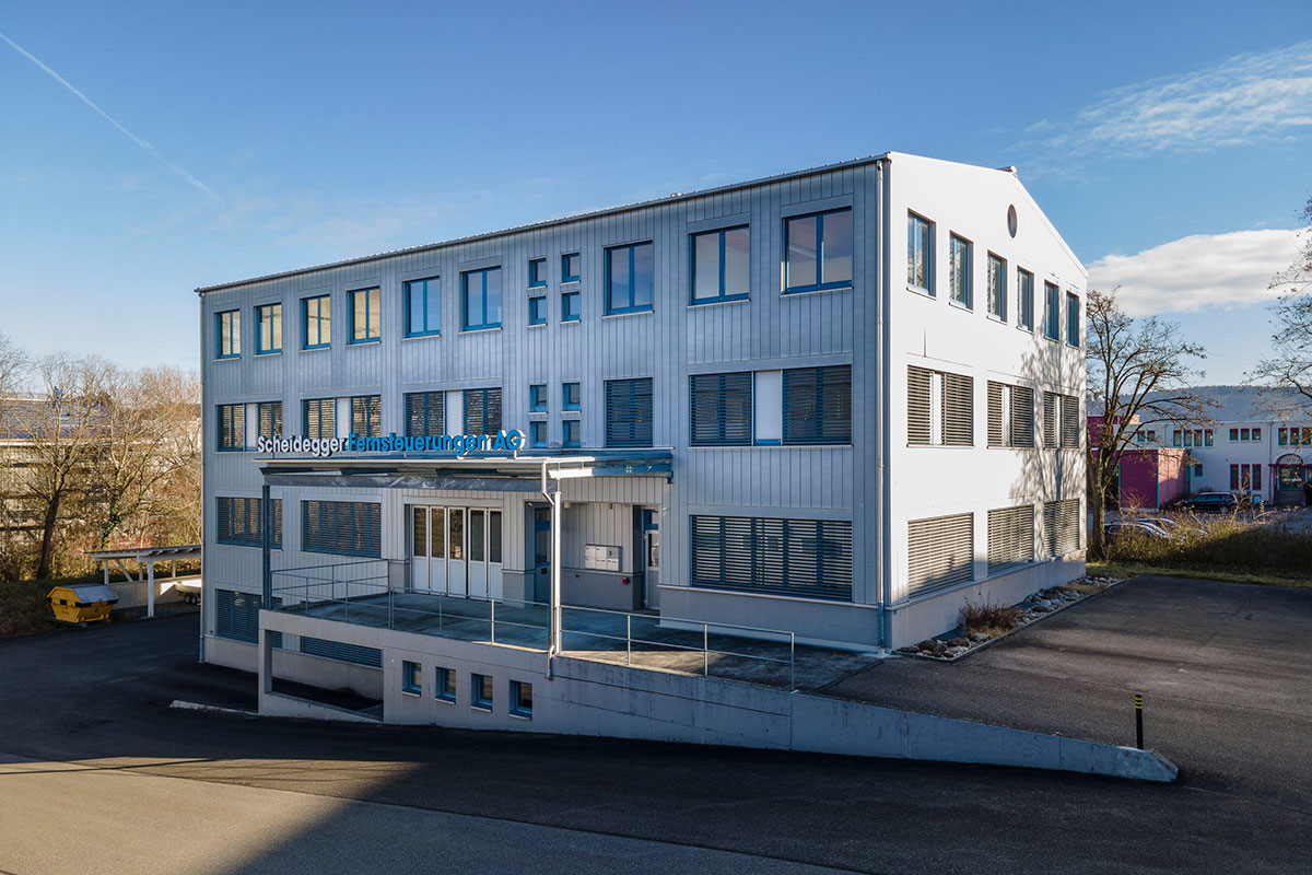 Firmengebäude SCHEIDEGGER Fernsteuerungen AG