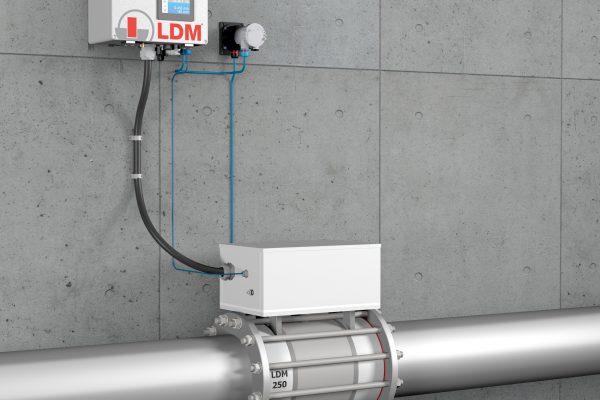 LDM teilgefüllt Durchflussmessung in teilgefüllten Rohren und Freispiegelleitungen