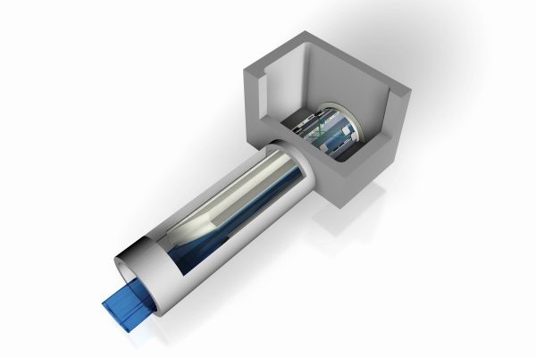 Inline design TF stationary flow measurement partially filled