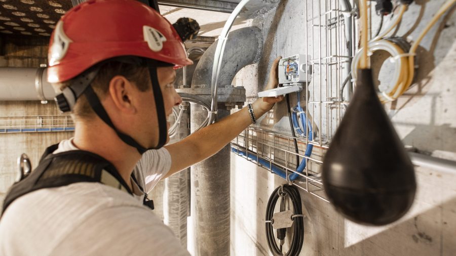 Installation électrique industrielle en milieu humide et corrosif