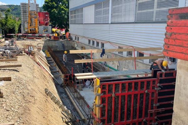 HyLab Erweiterung Phase Bodenplatte