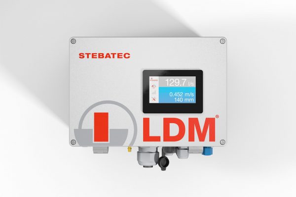 Messumformer LDM teilgefüllt mit Datenaufzeichnung und Übertragung