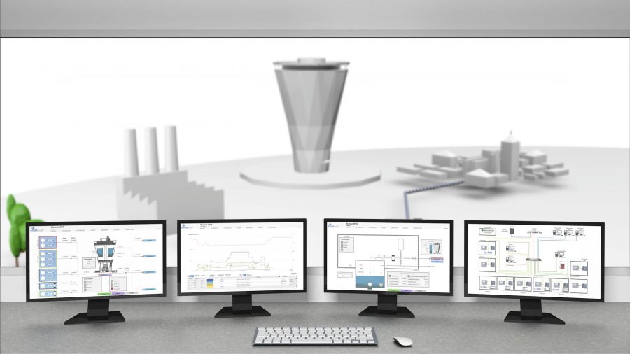 AQUAbella process control system for water suppliers