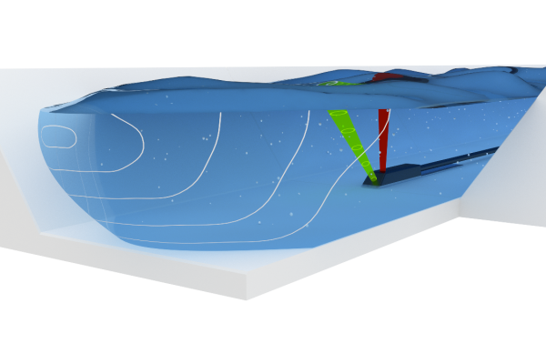 Portable sewer mouse for flow measurement in sewers